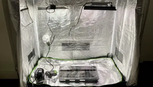Photo of a Yield Lab Grow Tent 48" x 24" x 60"